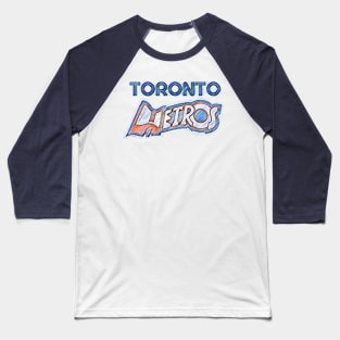 Toronto Metros Soccer Baseball T-Shirt